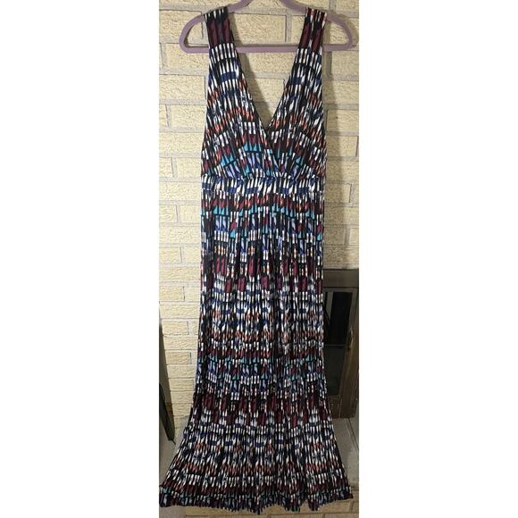 Plus Size Tart 2x V-Neck Printed Maxi Dress - Picture 1 of 4